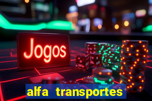 alfa transportes novo hamburgo